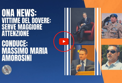 ONA TV- vittime del dovere- forze armate infortunio